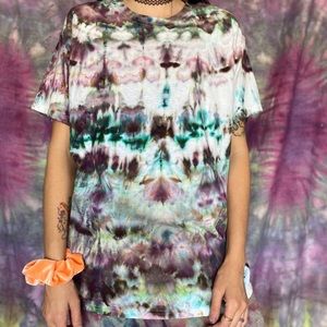 Earth Toned Tie Dye Shirt